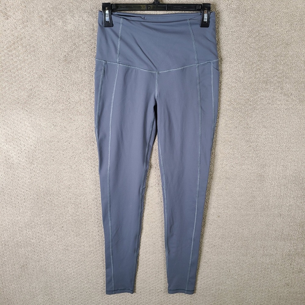 Victorias Secret Sport Leggings Womens Small Gray Knockout Athletic Pockets‎